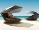 Vondom »FAZ« Outdoor Daybed inkl. Sonnenblende