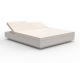 Vondom »VELA« Outdoor Daybed eckig mit 2 verstellbaren Rückenlehnen