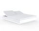 Vondom »VELA« Outdoor Daybed eckig mit 2 verstellbaren Rückenlehnen