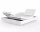 Vondom »VELA« Outdoor Daybed eckig mit 4 verstellbaren Rückenlehnen
