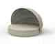 Vondom »VELA« Outdoor Daybed rund inkl. Faltdach