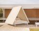 Vondom »VINEYARD« Outdoor Daybed Stoffdach