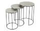 Voss Design »Round« Beistelltisch 3-tlg. Set