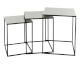 Voss Design »Square« Beistelltisch 3-tlg. Set