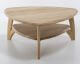 WOODLIVE »Ambra« Massivholz Couchtisch