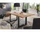 WOODLIVE »Brian« Baumkante-Esstisch