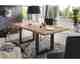 WOODLIVE »Brian« Baumkante-Esstisch