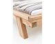 WOODLIVE »Brooklyn« Massivholzbett Wildbuche