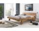 WOODLIVE »Brooklyn« Massivholzbett Wildbuche