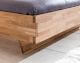 WOODLIVE »Cielo« Massivholzbett Wildeiche