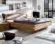 WOODLIVE »Cielo« Massivholzbett Wildeiche