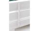 WOODLIVE »Easy« Massivholzbett Kernbuche weiss lackiert