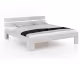 WOODLIVE »Easy« Massivholzbett Kernbuche weiss lackiert
