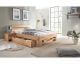 WOODLIVE »Easy« Massivholzbett Kernbuche