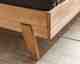 WOODLIVE »Livia« Massivholzbett Kernbuche