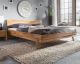 WOODLIVE »Livia« Massivholzbett Wildeiche