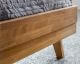 WOODLIVE »Livia« Massivholzbett Wildeiche