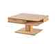 WOODLIVE Massivholz Couchtisch Quadro