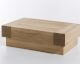 WOODLIVE Massivholz Couchtisch Roma