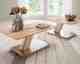 WOODLIVE Massivholz Couchtisch Wien