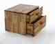 WOODLIVE Massivholz Nachttisch I Wildeiche
