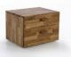 WOODLIVE Massivholz Nachttisch I Wildeiche