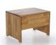 WOODLIVE Massivholz Nachttisch II Wildeiche