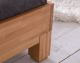 WOODLIVE Massivholzbett Rivo Kernbuche