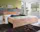 WOODLIVE Massivholzbett Sava Kernbuche