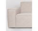 Zuiver 2,5-Sitzer Sofa Bor weiss-natur
