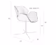 Zuiver Designer-Stuhl Nikki