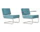 Zuiver Sessel Ridge Lounge Cord