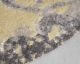 Zuiver »Solar« Teppich round grey/ochre