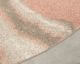 Zuiver »Solar« Teppich round grey/pink