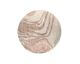 Zuiver »Solar« Teppich round grey/terra