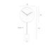 Zuiver Wanduhr Minimal