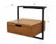 designline »Air-Solid« Massivholz Nachttisch l