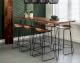 designline »Edge« Massivholz Bartisch