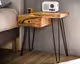 designline »Edge« Massivholz Beistelltisch