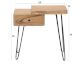 designline »Edge« Massivholz Beistelltisch