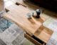 designline »Edge« Massivholz Couchtisch I