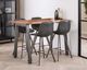 designline »Edge« Massivholz Stehtisch