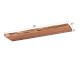 designline »Edge« Massivholz Wandregal Akazie