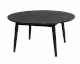 designline »Fabio« Couch- / Beistelltisch in Eiche schwarz