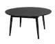 designline »Fabio« Couch- / Beistelltisch in Eiche schwarz