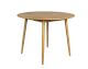 designline »Fabio« Esstisch rund in Eiche natur