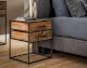 designline »Float« Massivholz Nachttisch