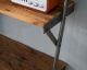 designline »Grained« Massivholz Wandregal