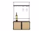 designline »Guuji« Wand-Weinregal