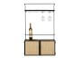 designline »Guuji« Wand-Weinregal